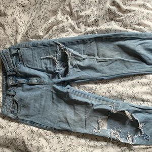 Topshop High Waisted Mom Jeans